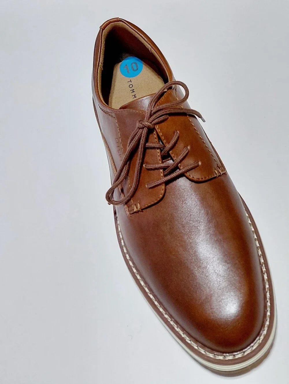 TOMMY HILFIGER  Men’s Brown Hiday Oxford Shoe Size 10
